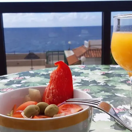شقة Ocean View Tenerife & Parking Wifi طوستا ديل سيلونثيو